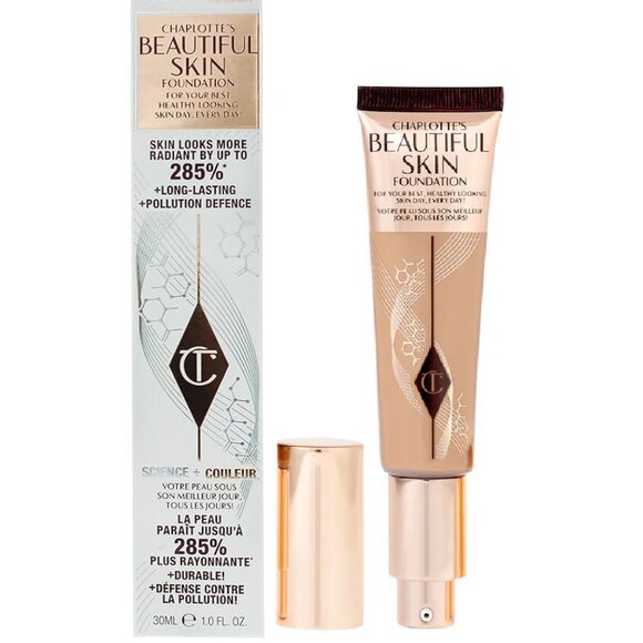 NIB ✔️Charlotte Tilbury #6 COOL  Beautiful Skin Foundation ⭐ BNIB - Picture 1 of 6